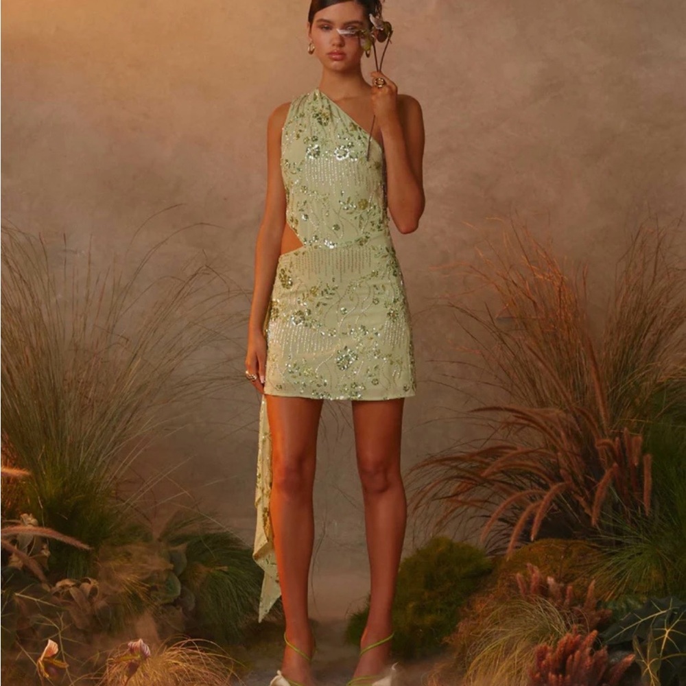 Peppermayo Juelz Beaded Mini Dress